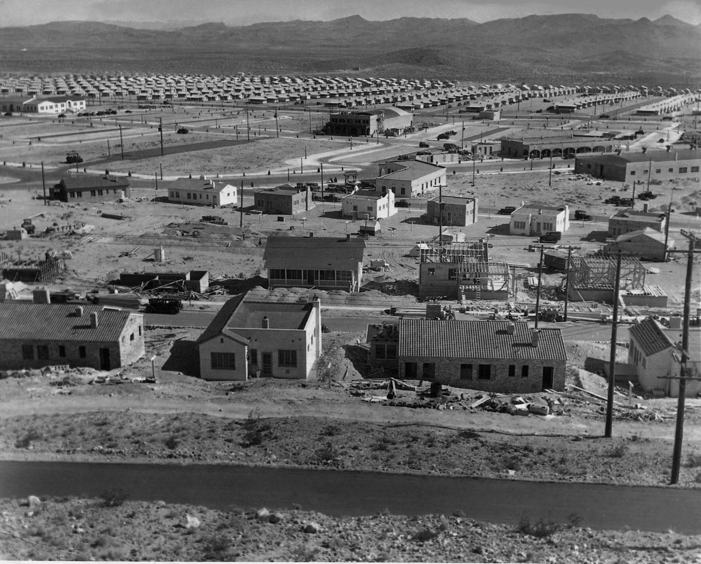 Boulder City in den 30er Jahren