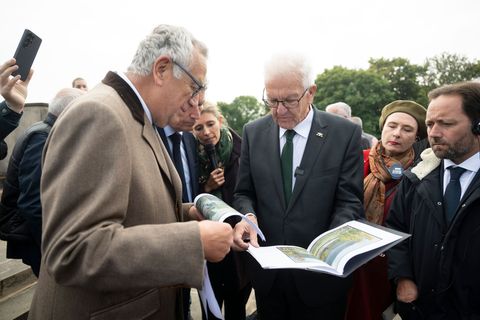 Kretschmann pocht auf eine enge Verständigung mit den Nachbarn und Freunden aus Frankreich. Foto: Marijan Murat/dpa