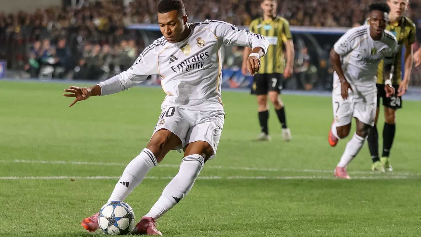 Champions League: Dreierpack Mbappé: Real wins clearly in Kazakhstan