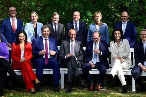 Bundeskabinett bei Klausurtagung