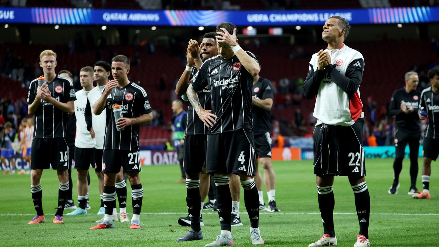 Eintracht Frankfurt hat in Madrid eine Lehrstunde erhalten. Foto: Canales Carvajal/dpa