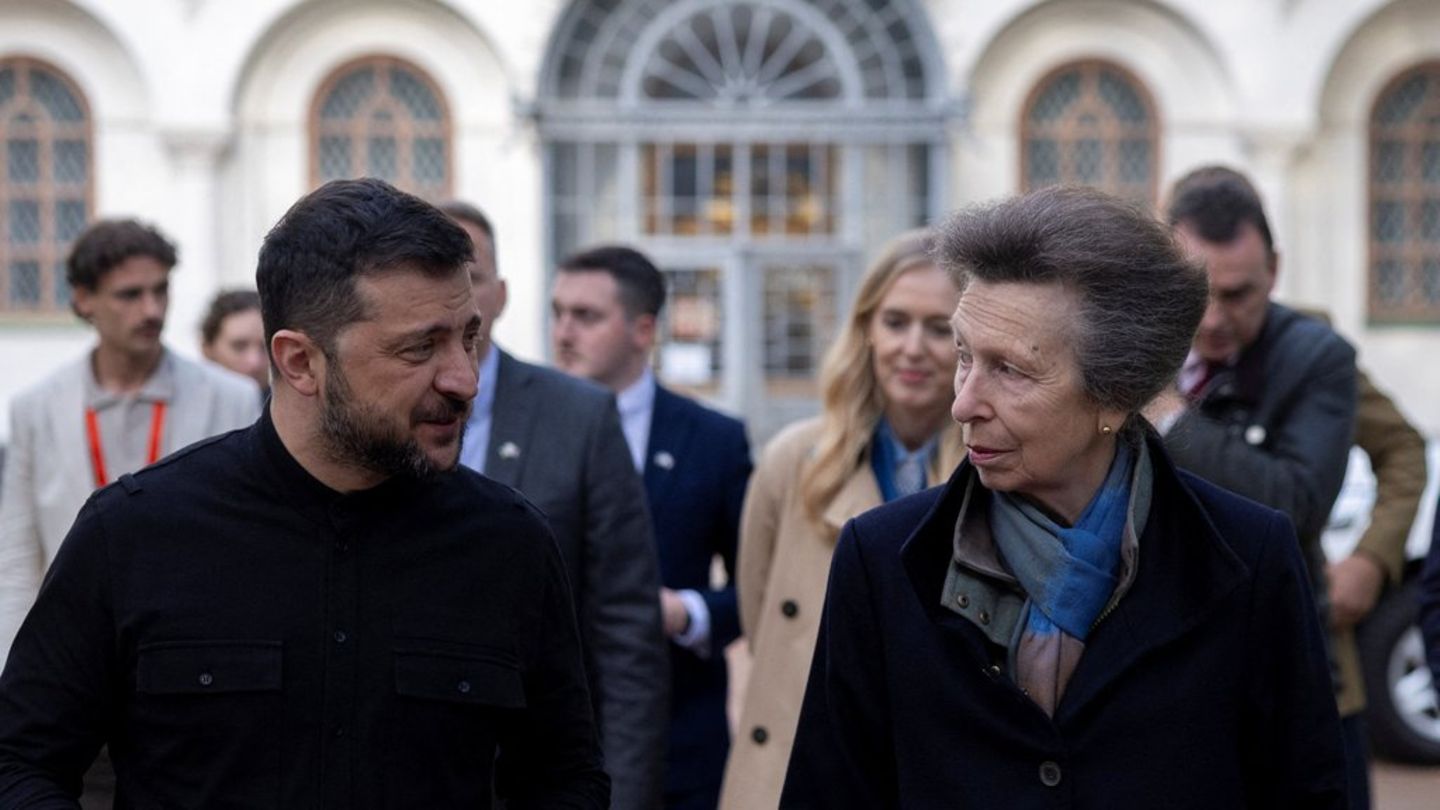 Princess Anne: secret short visit to Ukraine