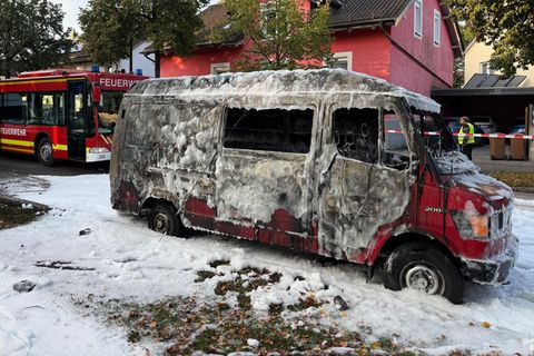 Brand in München