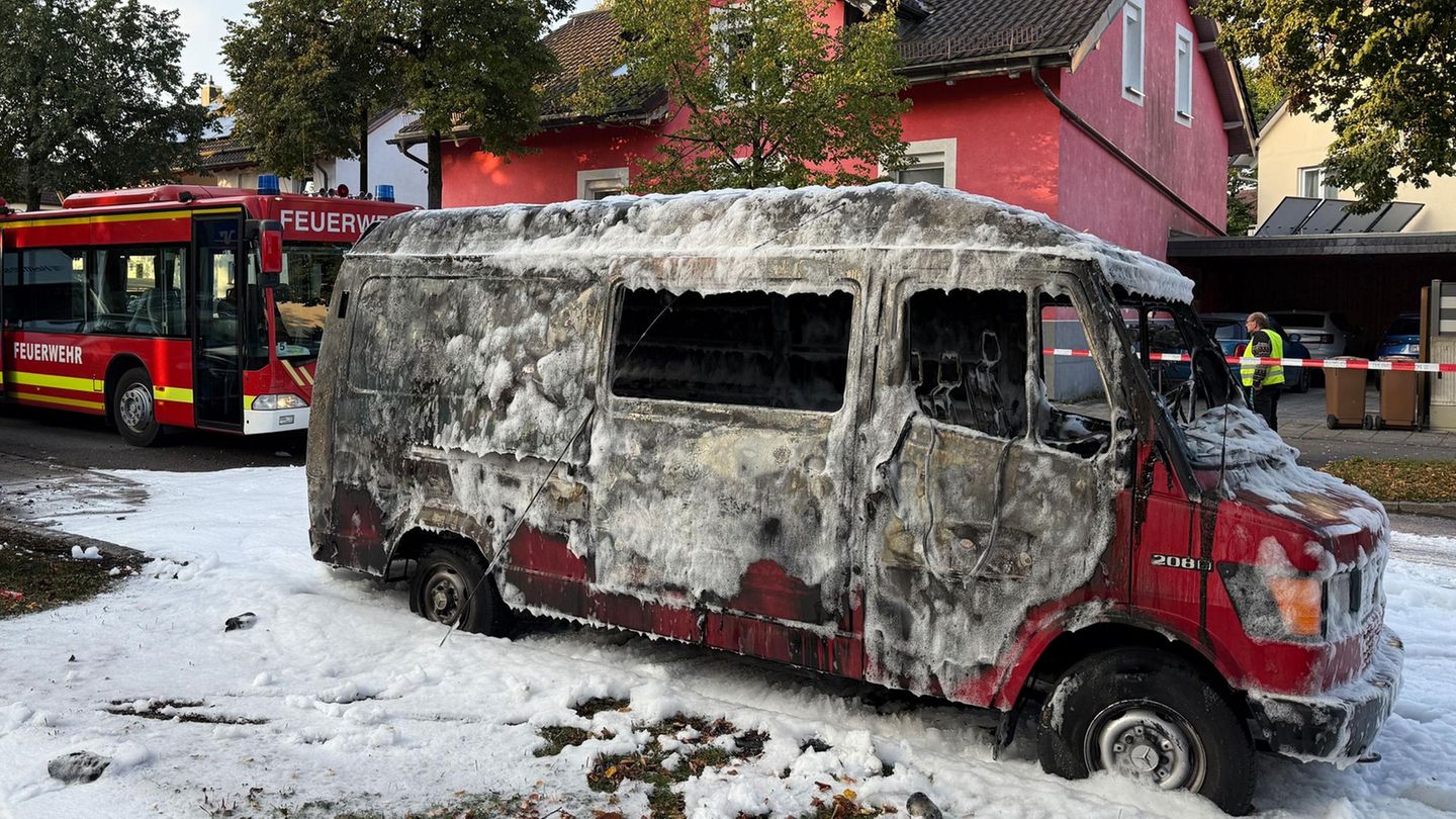 Brand in München