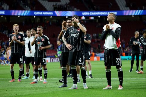 Eintracht Frankfurt hat in Madrid eine Lehrstunde erhalten. Foto: Canales Carvajal/dpa