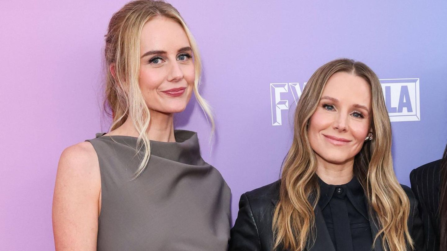 Justine Lupe und Kristen Bell