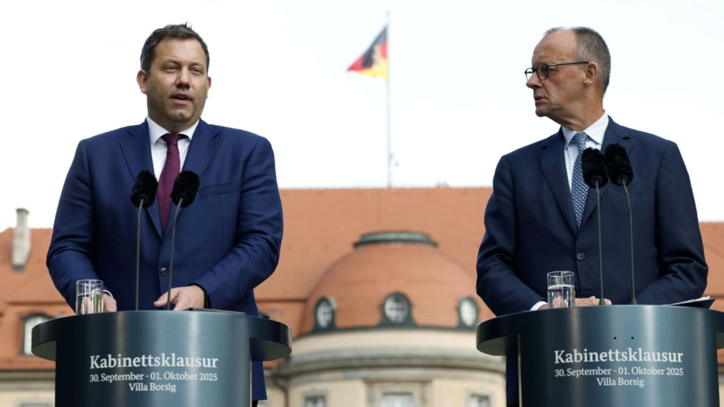 Lars Klingbeil und Friedrich Merz