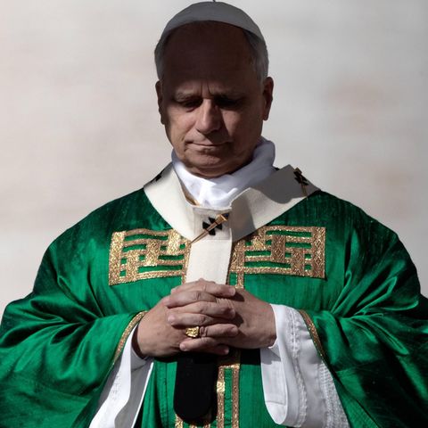 Papst Leo XIV. bei einer Messe im Vatikan