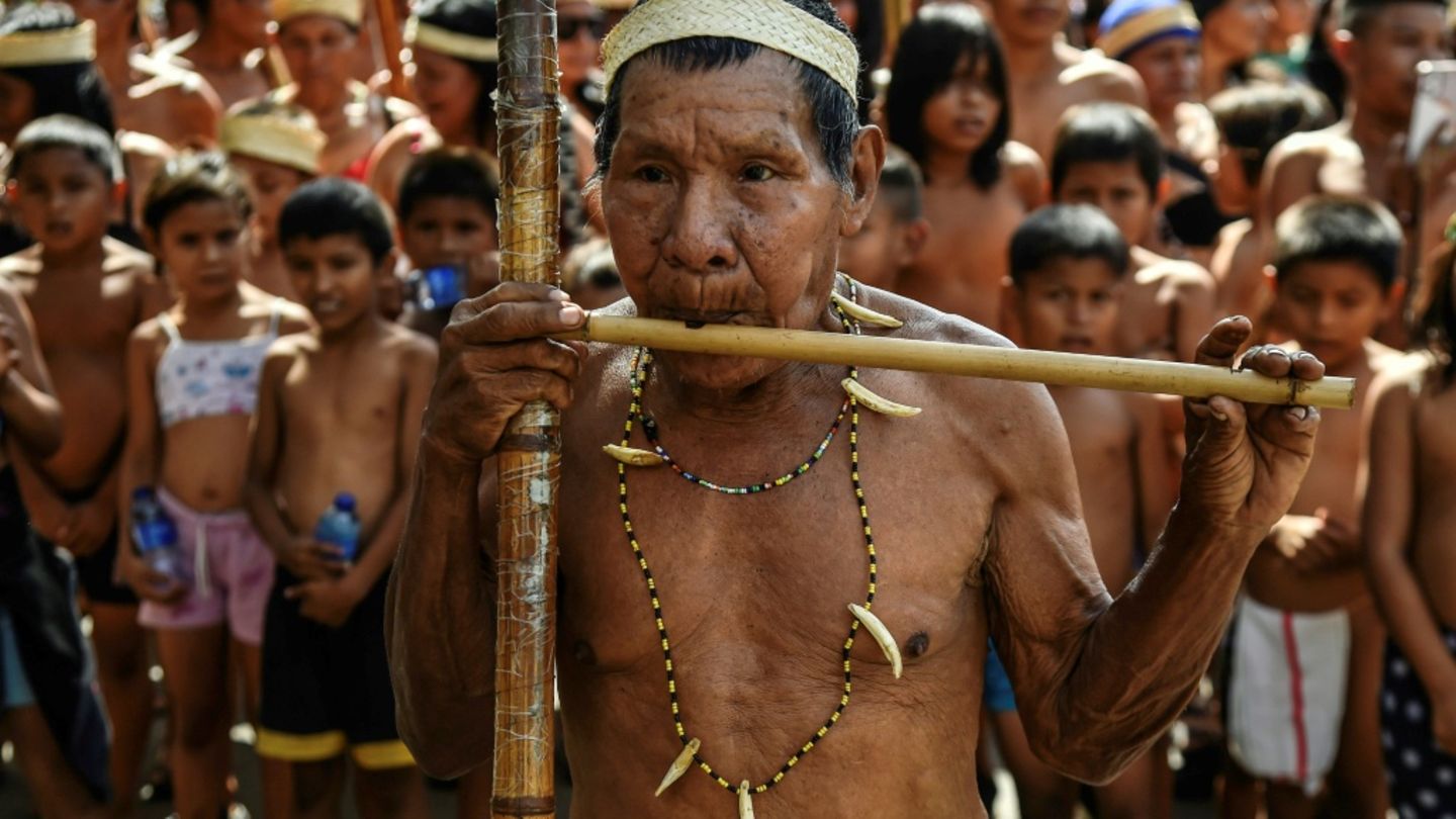Protest der Motilón-Barí in Cúcuta