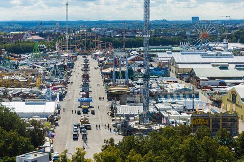 Das Oktoberfest in München blieb am Mittwoch nach einer Bombendrohung über Stunden geschlossen