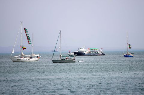 Gaza-Flottille auf dem Weg nach Israel