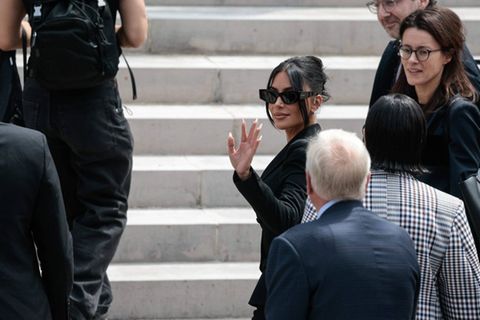 Kim Kardashian im vergangenen Mai in Paris.
