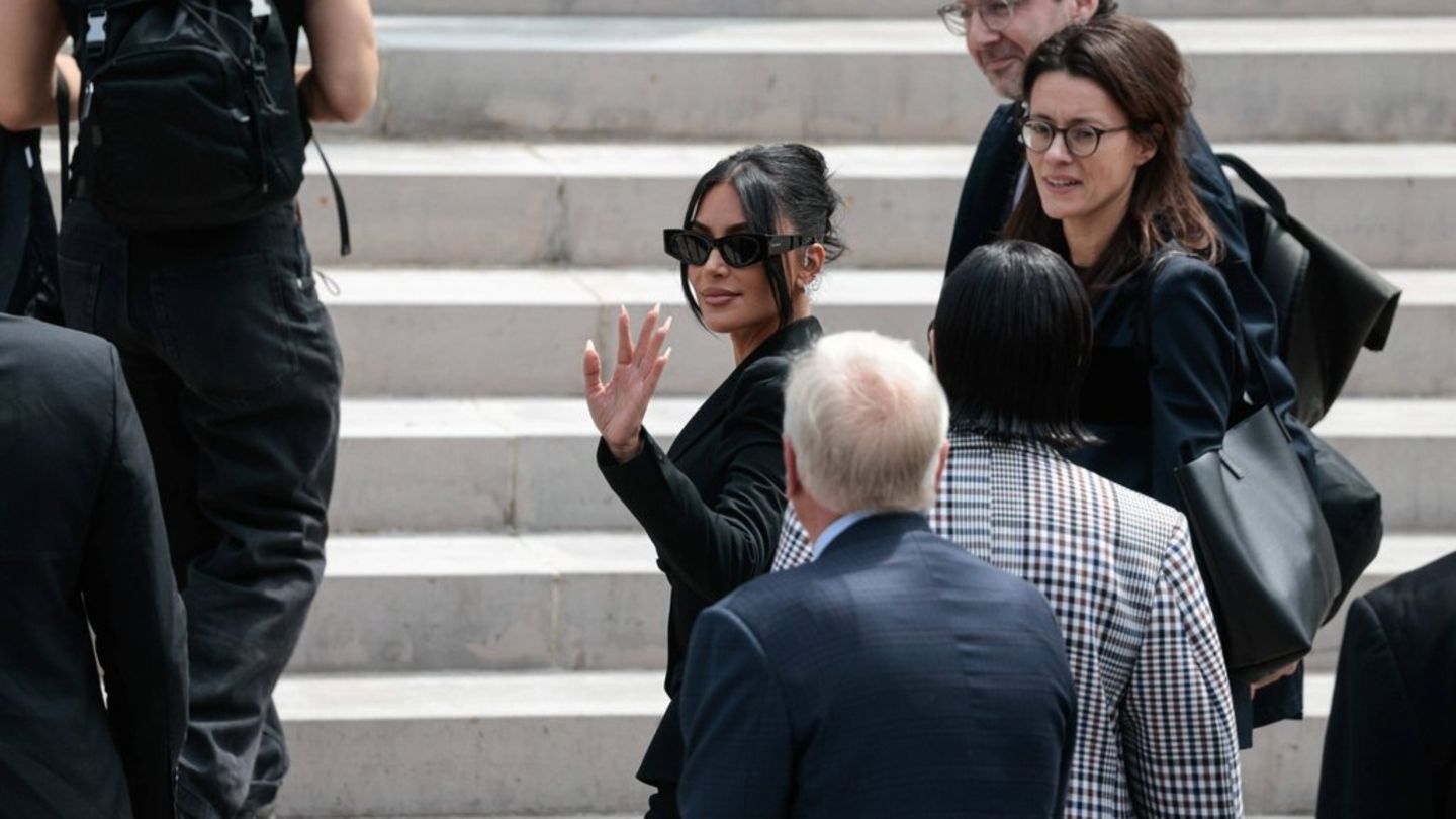 Kim Kardashian im vergangenen Mai in Paris.