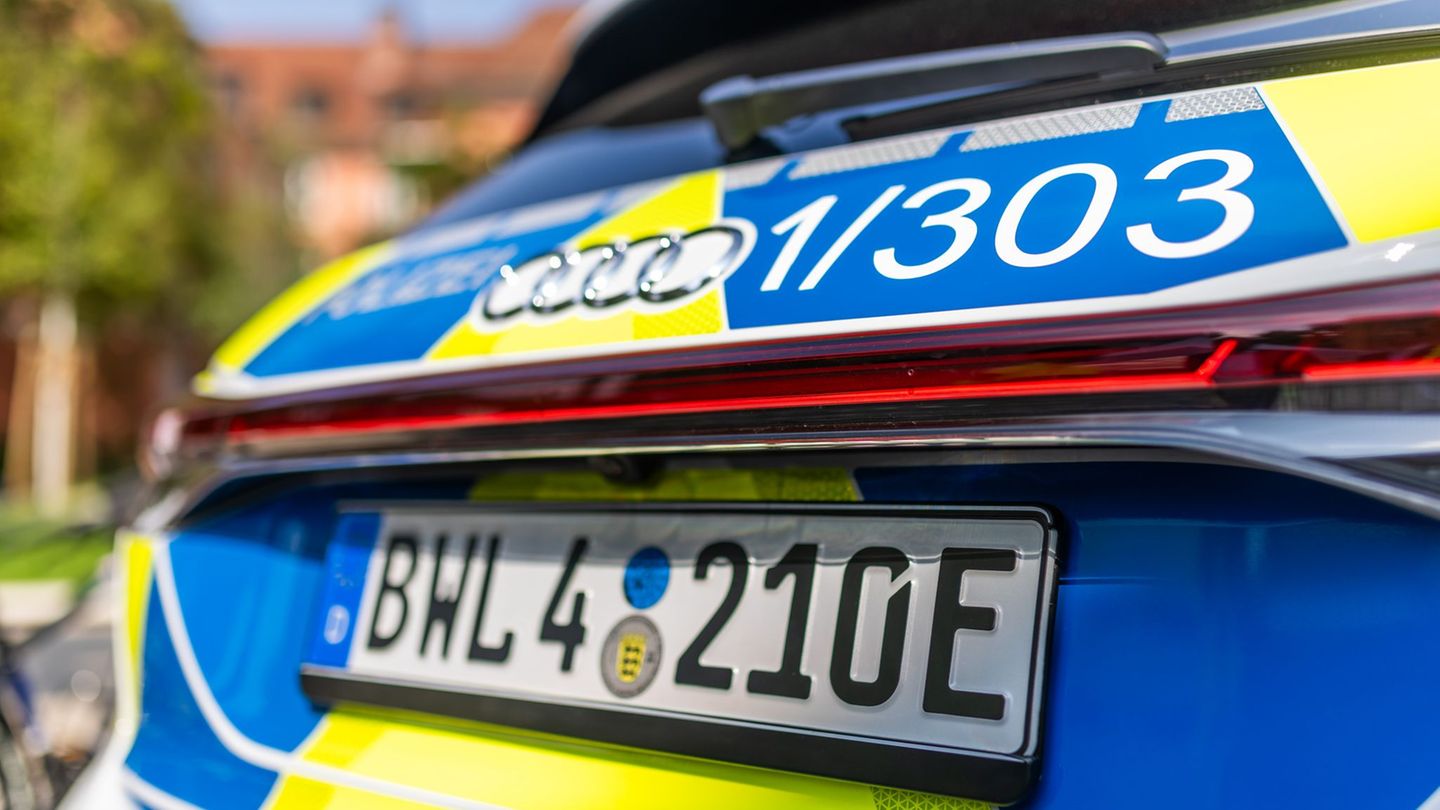 Im Gegensatz zu Thüringen sind in Baden-Württemberg bereits elektrisch angetriebene Autos im Streifendienst im Einsatz. (Archivb