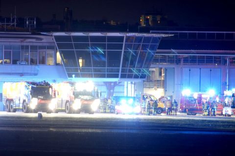Für rund eine Stunde war der Flugbetrieb am Flughafen Stuttgart komplett unterbrochen. Foto: SDMG/dpa