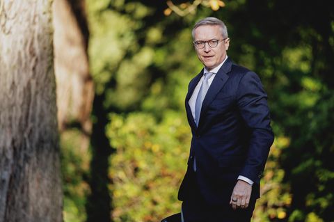 Digitalisierung: Digitalminister Karsten Wildberger auf dem Weg zur Kabinettsklausur in der Berliner Villa Borsig