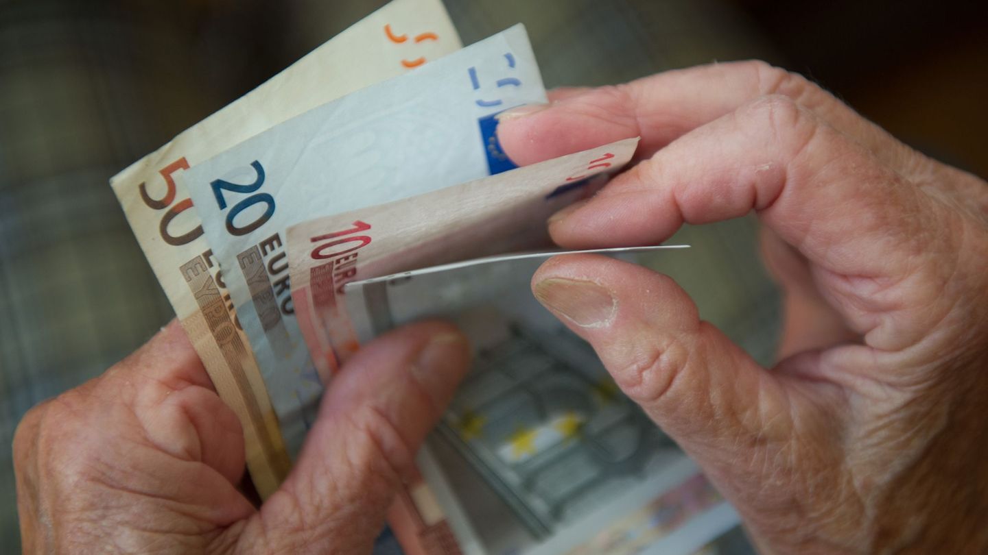 Statistics: Every fifth retirement has a maximum of 1,400 euros net per month