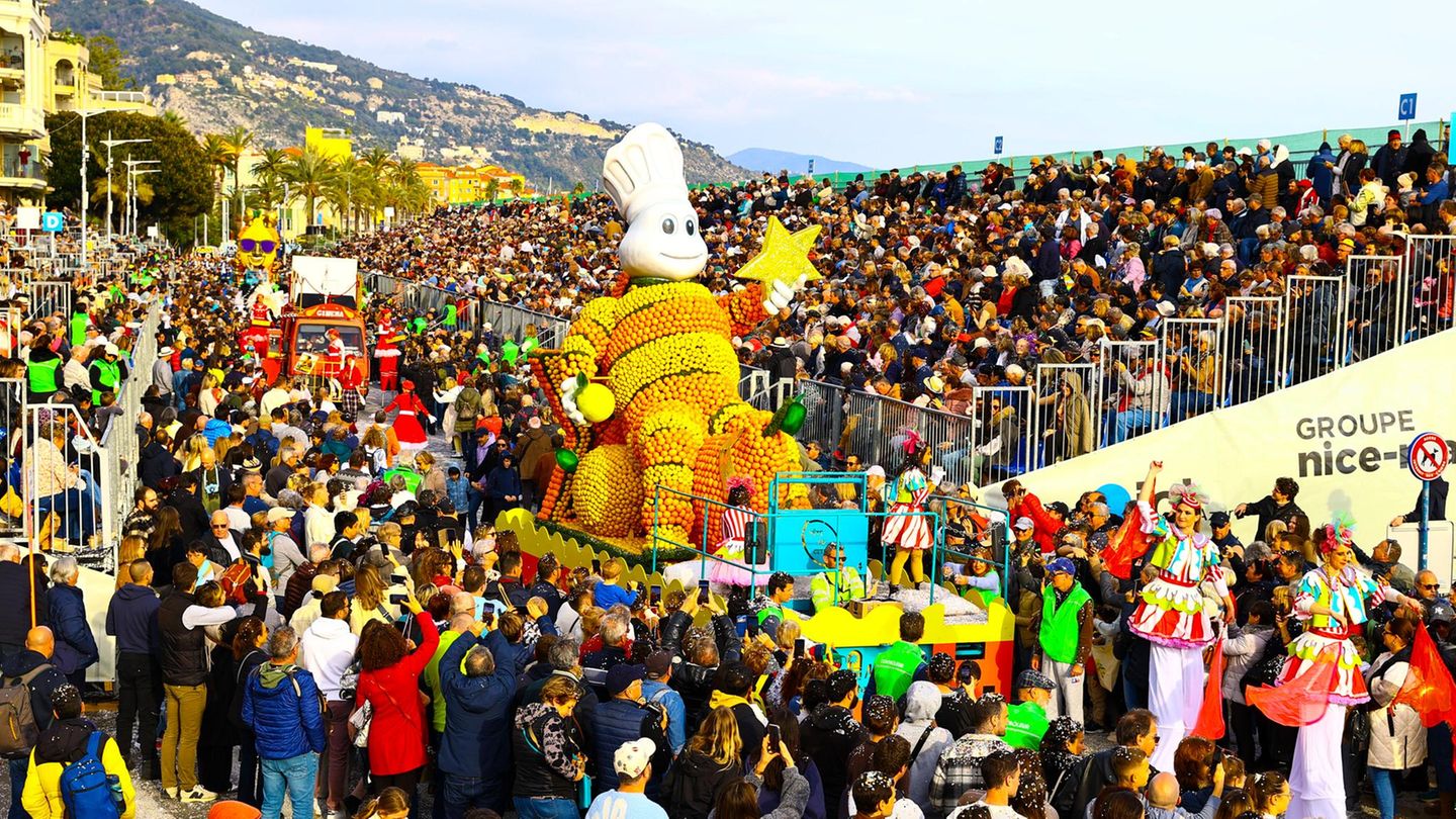 Zitronenfest in Menton