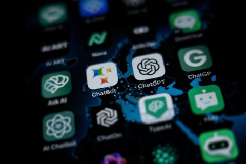 Logos von KI-Apps