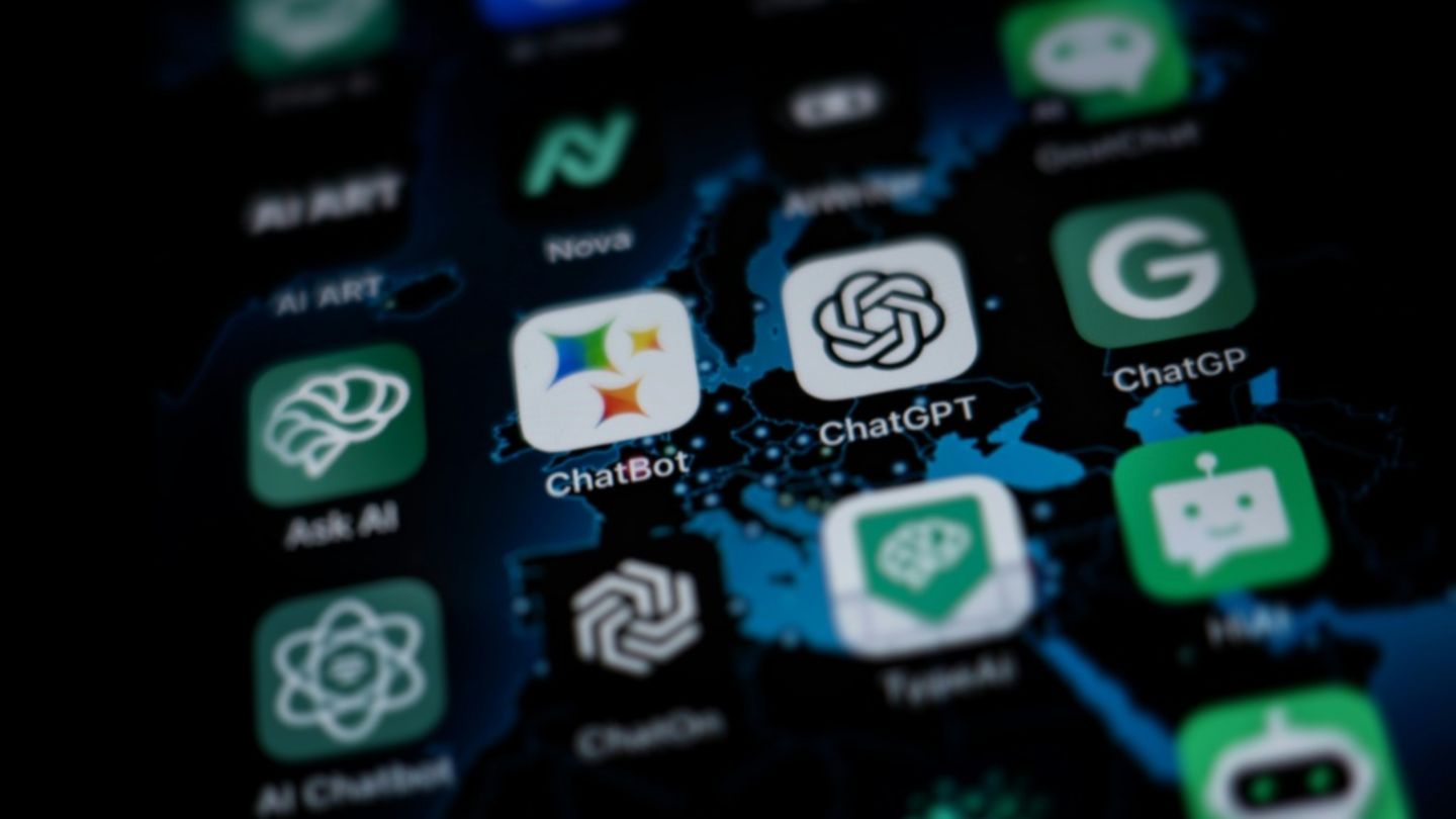 Logos von KI-Apps