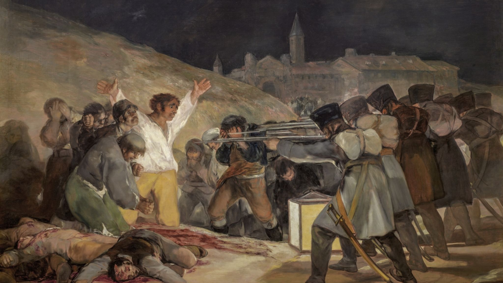 Francisco de Goya: Darstellung der Exekution