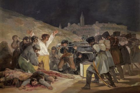 Francisco de Goya: Darstellung der Exekution
