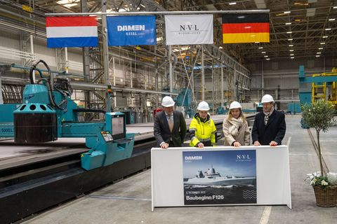 Das Vorhaben im Umfang von bis zu zehn Milliarden Euro ist ein zentrales Rüstungsprojekt für die Deutsche Marine. (Archivbild) F