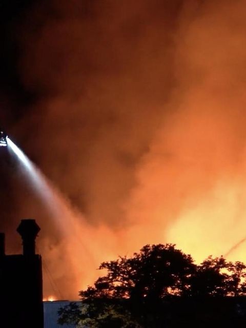 Flammeninferno in Freiburg