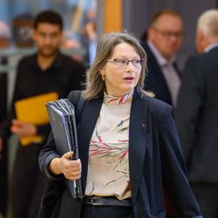 SPD-Fraktionschefin Katja Pähle lehnt die Abschaffung des Pflegegrads 1 ab. (Archivbild) Foto: Klaus-Dietmar Gabbert/dpa