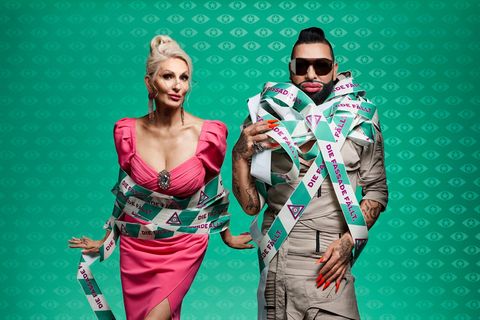 Zwei erfahrene TV-Promis ziehen bei "Promi Big Brother" ein: Désirée Nick und Mode-Ikone Harald Glööckler. Foto: Marc Rehbeck/Jo