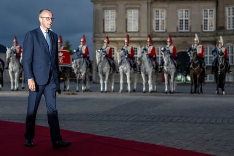 Muss sich in Kopenhagen deutliche Kritik aus Belgien anhören: Bundeskanzler Friedrich Merz. Foto: Michael Kappeler/dpa