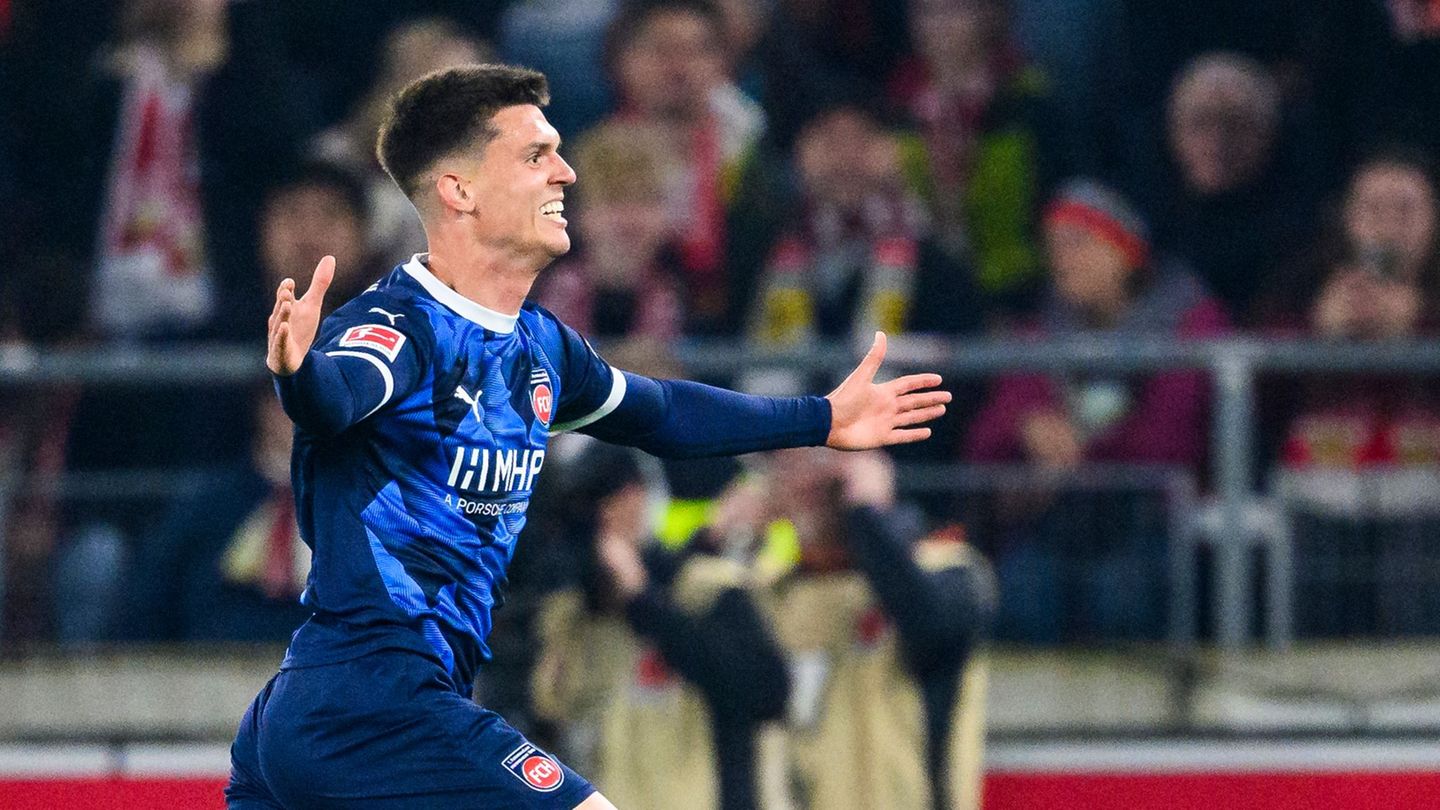 Mathias Honsak erzielte in der Vorsaison das Tor zum Heidenheimer 1:0-Sieg beim VfB. Foto: Tom Weller/dpa
