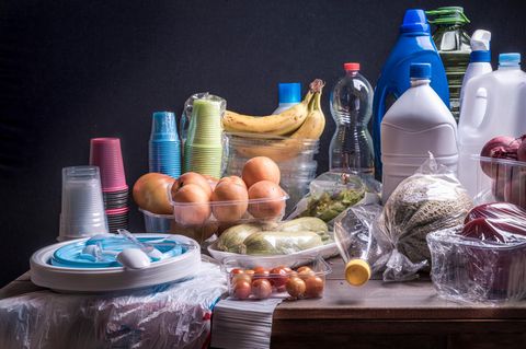 Mikroplastik: Lebensmittel in Kunststoffverpackung