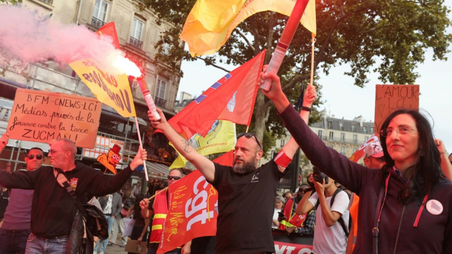 Proteste in Frankreich