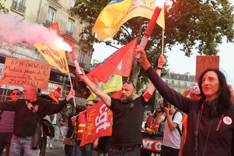 Proteste in Frankreich