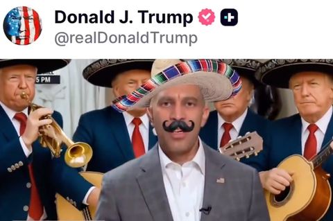 Trump schmäht Politiker mit rassistischen Fake-Videos
