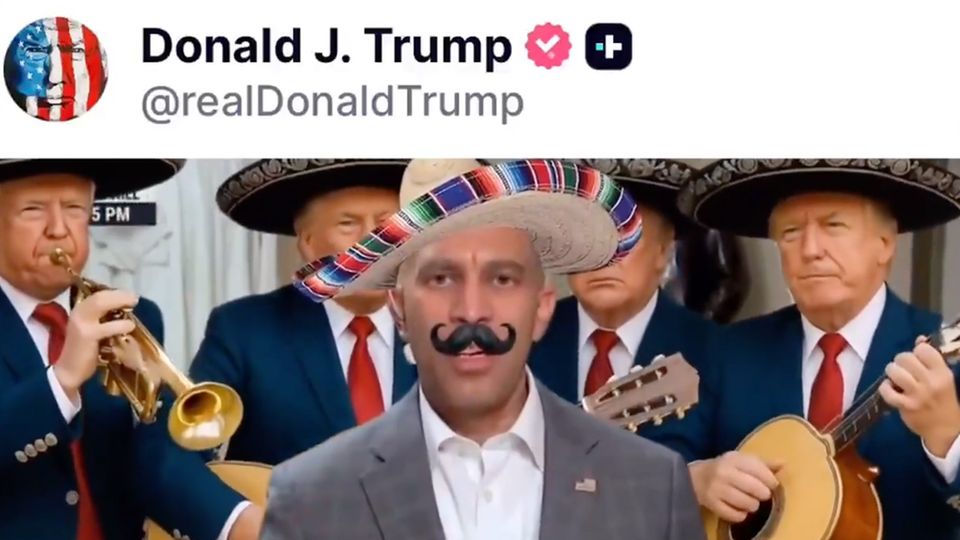 Trump schmäht Politiker mit rassistischen Fake-Videos