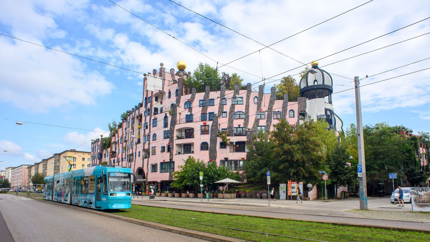 Die "Grüne Zitadelle" ist eines der letzten Projekte des exzentrischen Künstlers Friedensreich Hundertwasser gewesen. (Archivbil