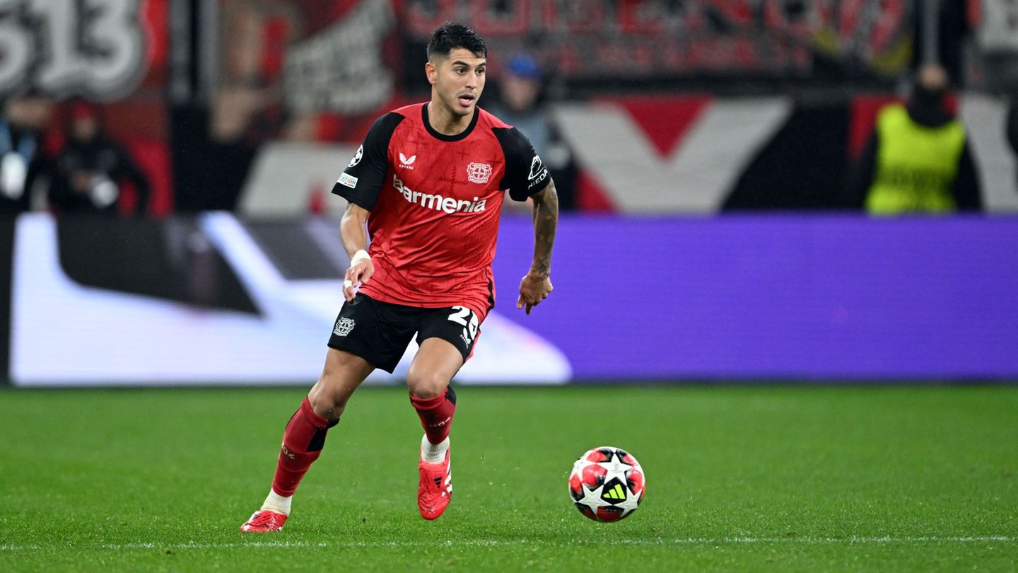 Exequiel Palacios soll Bayer Leverkusen noch lange prägen. Foto: Federico Gambarini/dpa