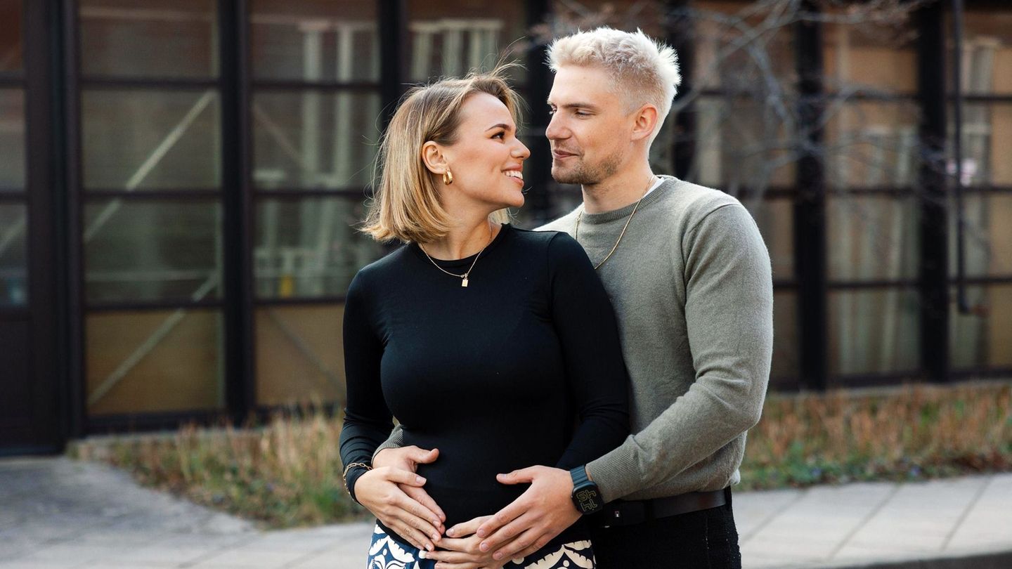 Ihr Baby ist da: Der vor Jahren an Hodenkrebs erkrankte "GZSZ"-Schauspieler Lennart Borchert und seine Freundin Louisa sind Elte