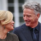 Auch verliebte Blicke zwischendurch fingen die Fotografen vor Ort ein