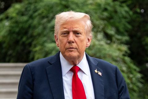 US-Präsident Trump macht der Hamas Druck. (Archivbild) Foto: Alex Brandon/AP/dpa