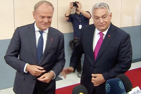 Tusk holt Orbán in Interview - und kann ihn kaum bremsen