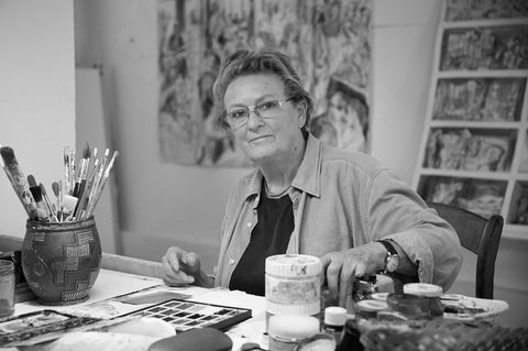 Inge Jastram bekam 2019 für ihr Lebenswerk den Kulturpreis des Landes Mecklenburg-Vorpommern. (Archivbild) Foto: Thomas Häntzsch