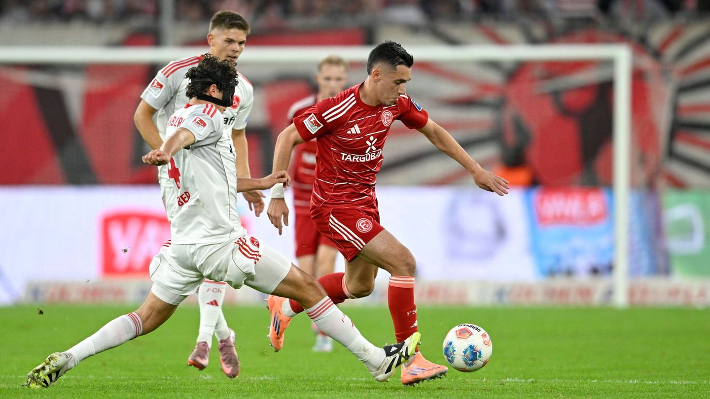 Fortuna Düsseldorf verliert auch sein viertes Heimspiel - diesmal gegen Nürnberg. Foto: Anke Waelischmiller/dpa