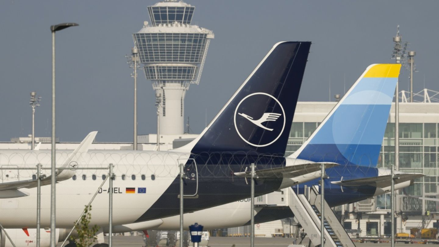 Flugzeuge am Münchner Airport