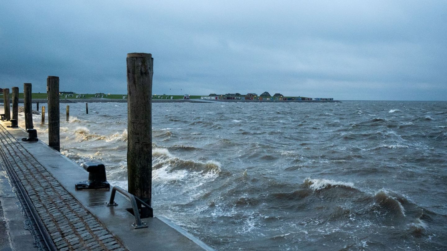 Neben Sturmböen ist auch mit Dauerregen am Samstag zurechnen (Symbolbild) Foto: Daniel Bockwoldt/dpa/Daniel Bockwoldt
