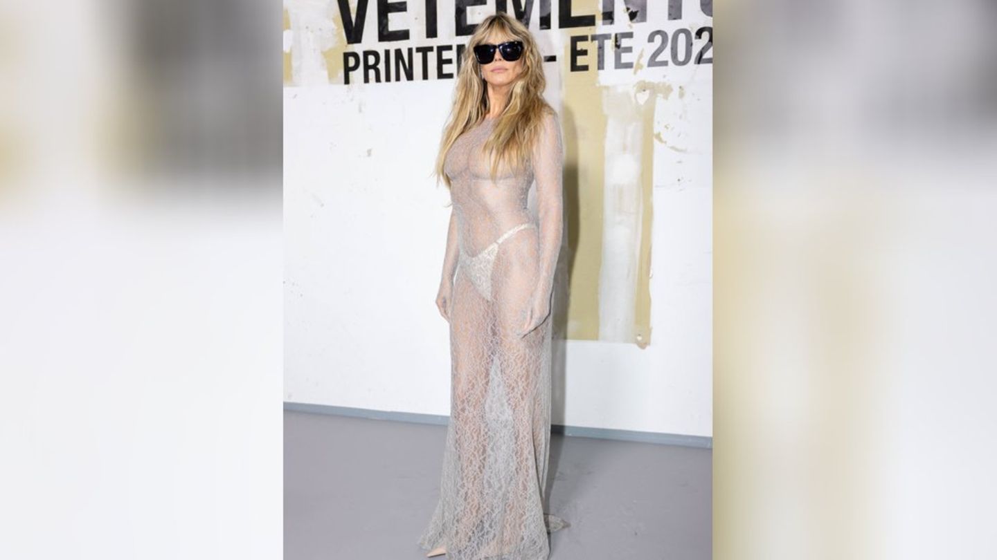 Heidi Klum: Brave appearance in a daring dress
