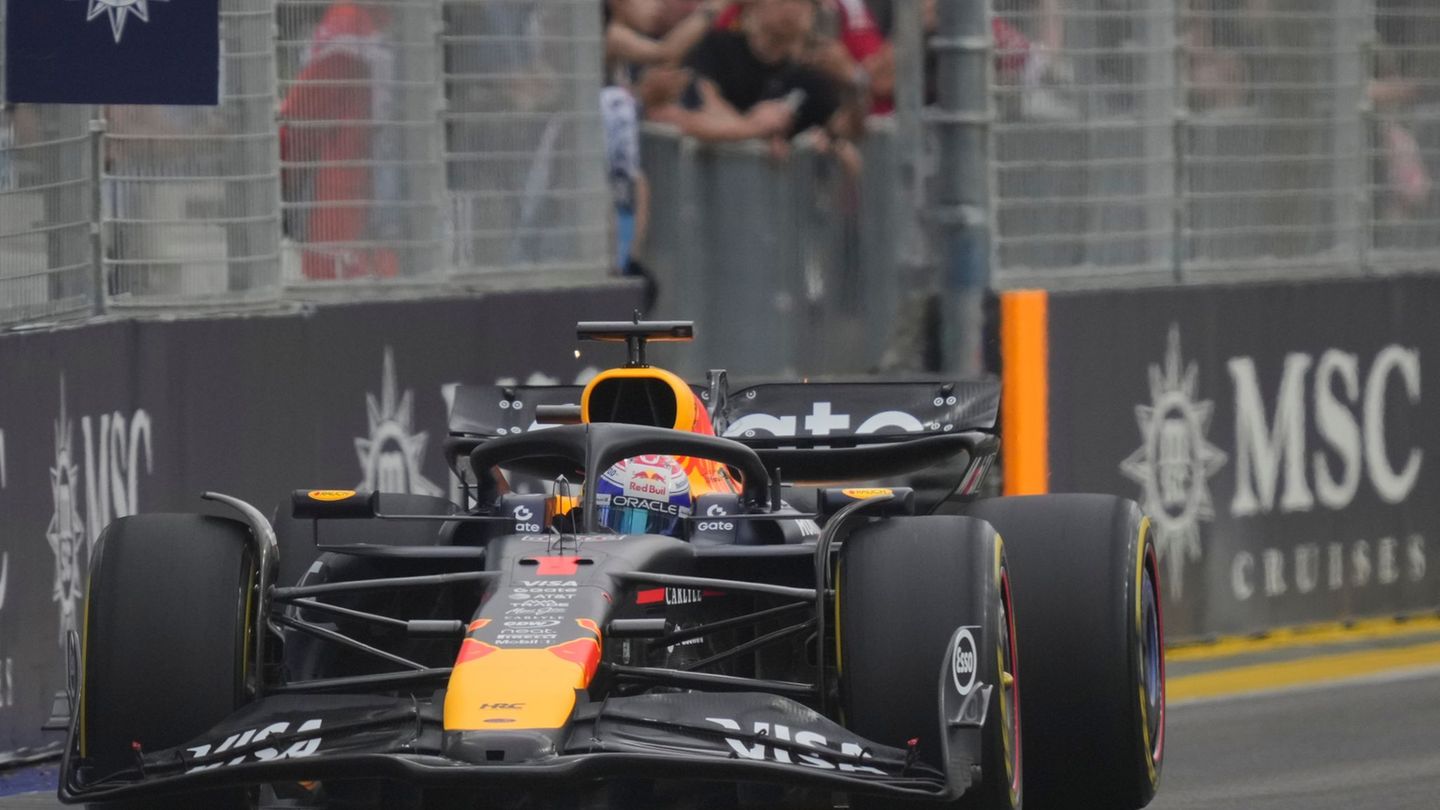 Formula 1: The best of training in Verstappen scolds about heat rule