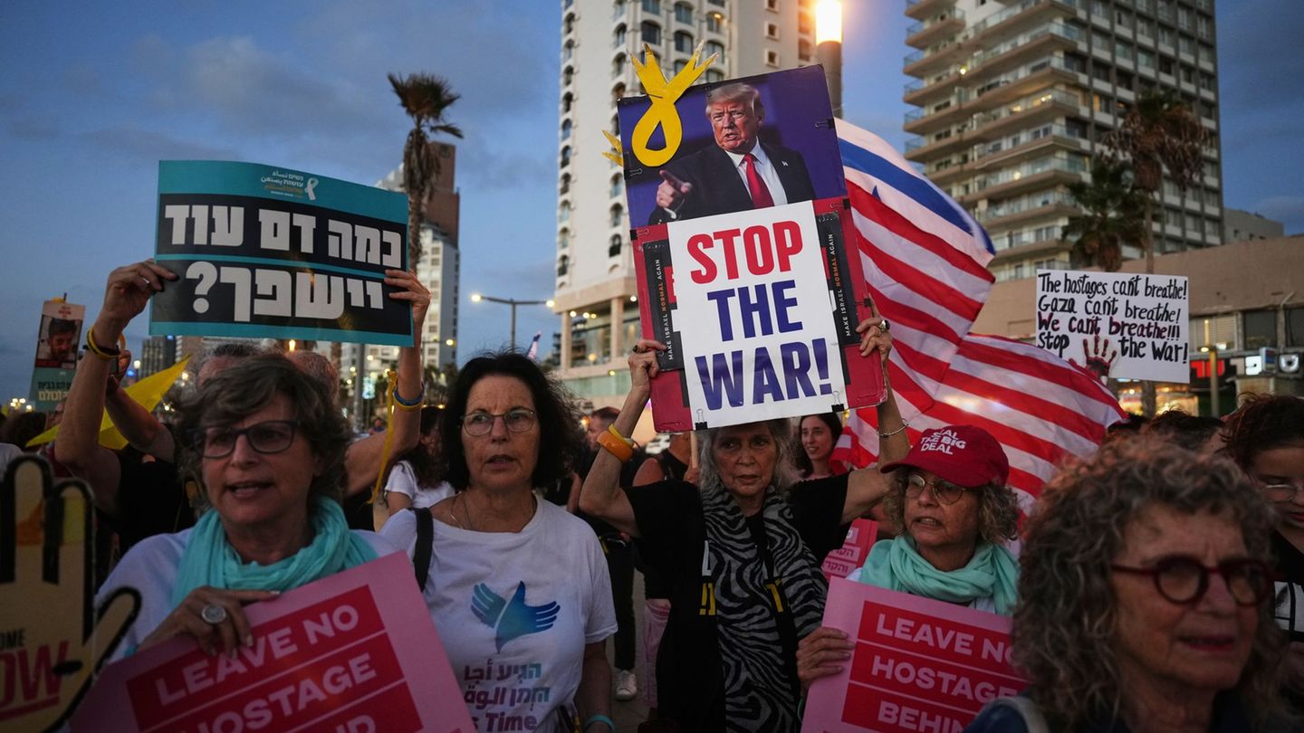 Location in the Gaza War: Negotiations on Trump peace plan